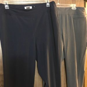 Navy and grey dress pants